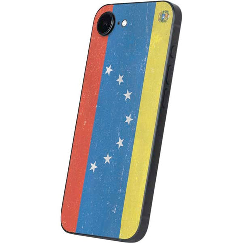 Venezuela Flag Distressed iPhone 16e Skin