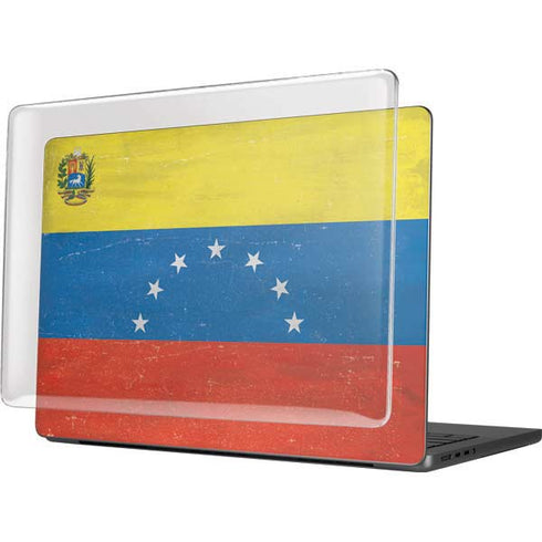 Venezuela Flag Distressed MacBook Pro 14in (2021-24) Case plus Skin