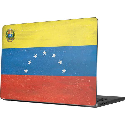Venezuela Flag Distressed Apple MacBook Pro 14-inch Skin