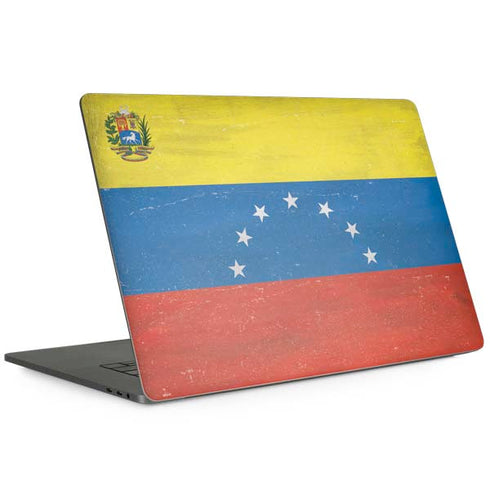 Venezuela Flag Distressed MacBook Skins
