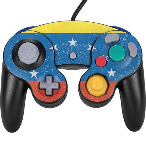 Venezuela Flag Distressed Nintendo Skins