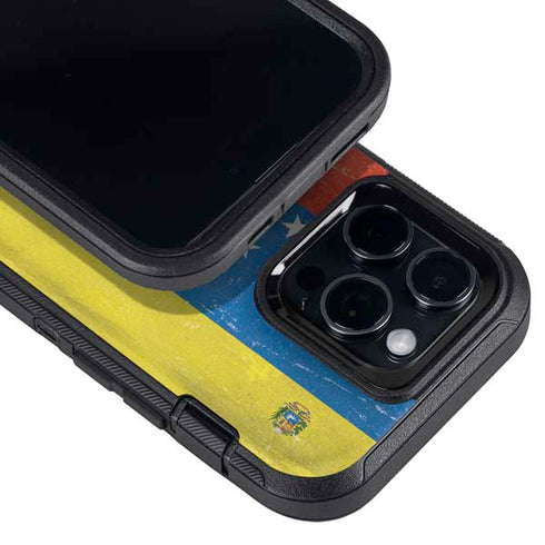Venezuela Flag Distressed Otterbox Defender iPhone Skin
