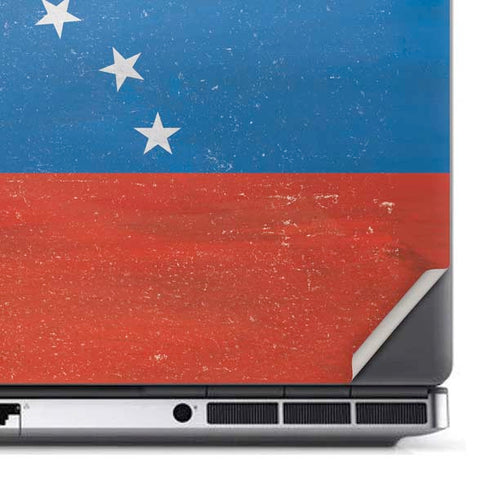 Venezuela Flag Distressed Dell Precision Skin