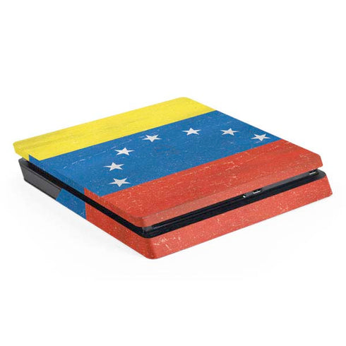 Venezuela Flag Distressed PS4 Slim Skin