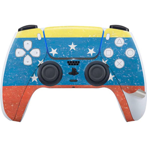 Venezuela Flag Distressed PS5 Pro Bundle Skin