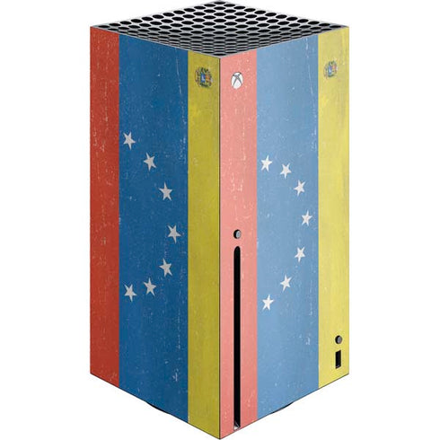 Venezuela Flag Distressed Xbox Series X Skins