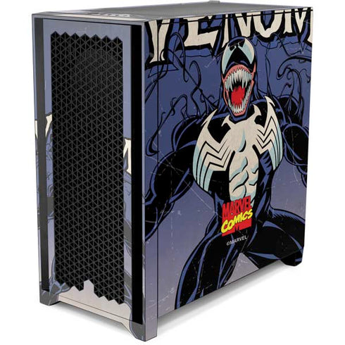 Marvel Classic Comics Venom Corsair 4000D Tempered Glass Mid-Tower ATX Case Skin