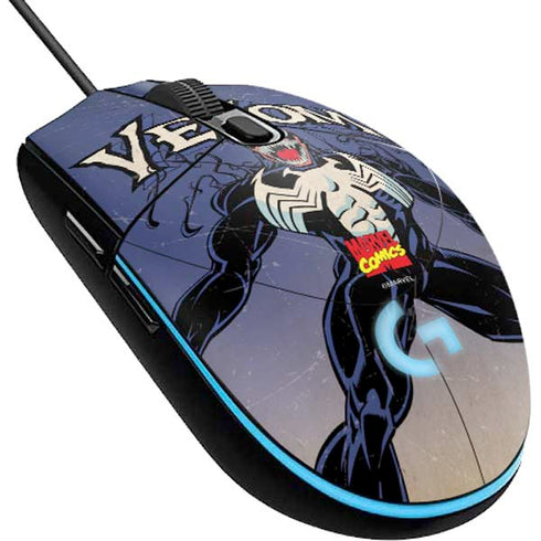 Marvel Classic Comics Venom G203 Prodigy RGB Wired Gaming Mouse Skin