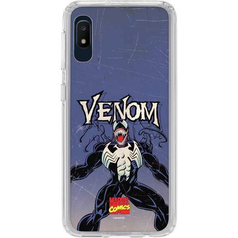 Marvel Classic Comics Venom Galaxy A10e Clear Case