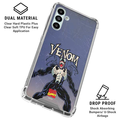 Marvel Classic Comics Venom Galaxy A13 5G Clear Case