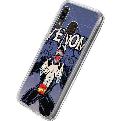 Marvel Classic Comics Venom Galaxy A20 Clear Case