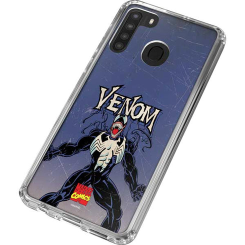 Marvel Classic Comics Venom Galaxy A21 Clear Case