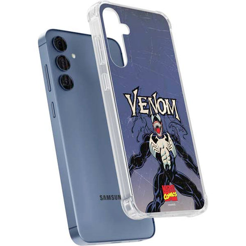 Marvel Classic Comics Venom Galaxy A35 5G Clear Case
