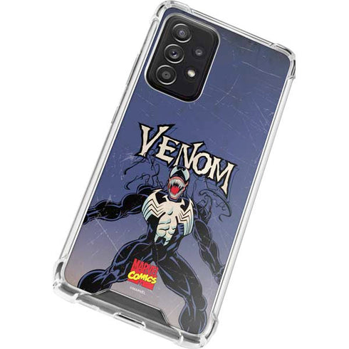Marvel Classic Comics Venom Galaxy A52 5G Clear Case