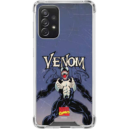 Marvel Classic Comics Venom Galaxy A72 5G Clear Case
