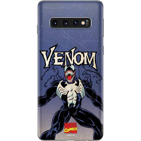 Marvel Classic Comics Venom Galaxy S10 Skin