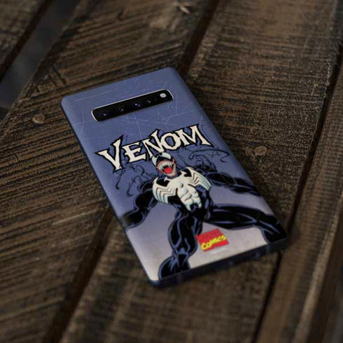 Marvel Classic Comics Venom Galaxy S10 Skin