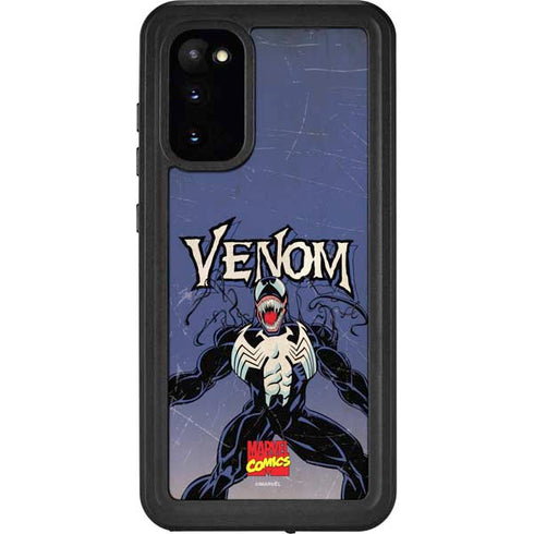 Marvel Classic Comics Venom Galaxy S20 Waterproof Case