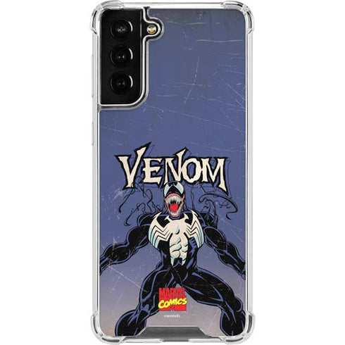 Marvel Classic Comics Venom Galaxy S21 FE Clear Case