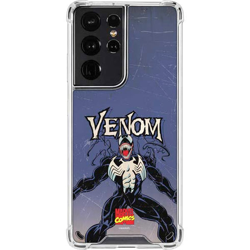Marvel Classic Comics Venom Galaxy S21 Ultra 5G Clear Case