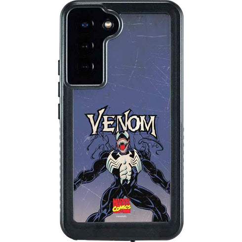 Marvel Classic Comics Venom Galaxy S23 Plus Waterproof Case