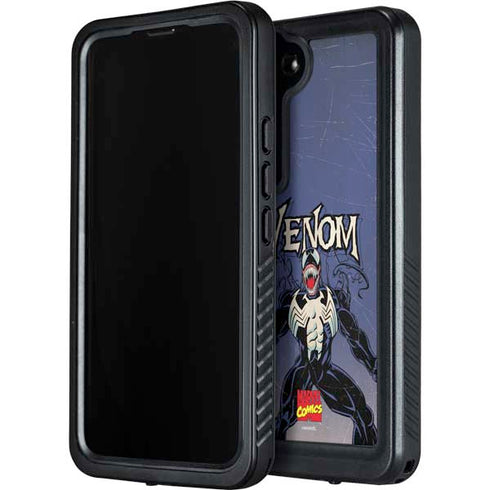 Marvel Classic Comics Venom Galaxy S23 Plus Waterproof Case