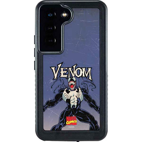 Marvel Classic Comics Venom Galaxy S23 Waterproof Case