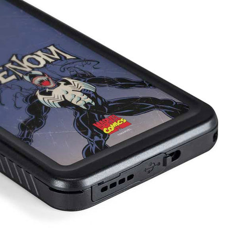 Marvel Classic Comics Venom Galaxy S23 Waterproof Case