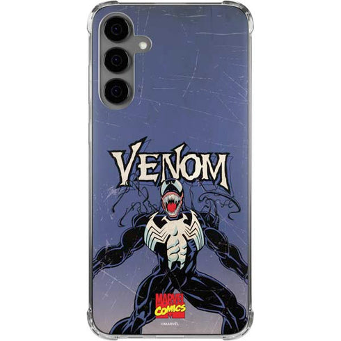 Marvel Classic Comics Venom Galaxy S24 Plus Clear Case