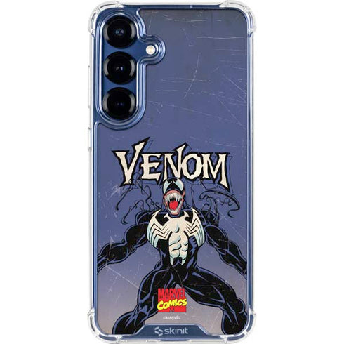 Marvel Classic Comics Venom Galaxy S25 Plus Clear Case