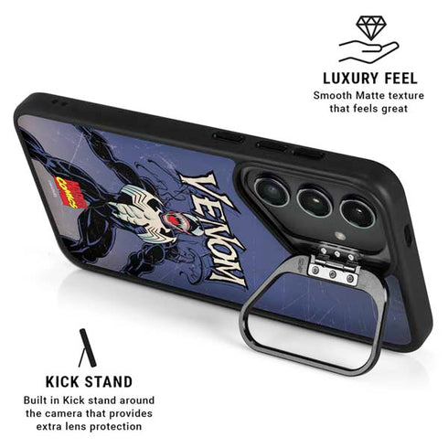 Marvel Classic Comics Venom Galaxy S25 Plus Kickstand Case