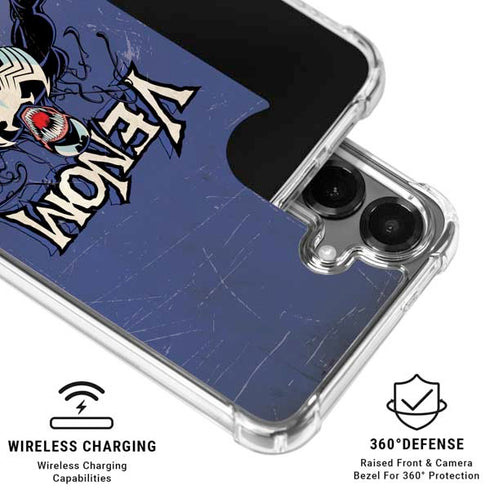 Marvel Classic Comics Venom Galaxy S26 Plus Clear Case