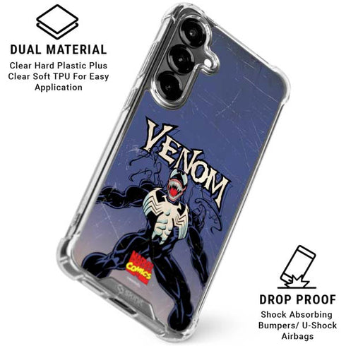 Marvel Classic Comics Venom Galaxy S26 Plus Clear Case