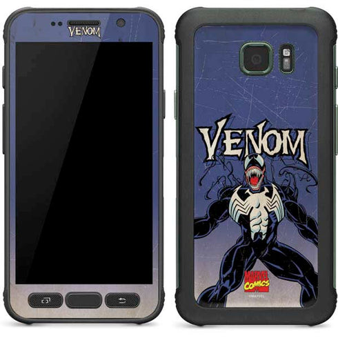 Marvel Classic Comics Venom Galaxy S7 Active Skin