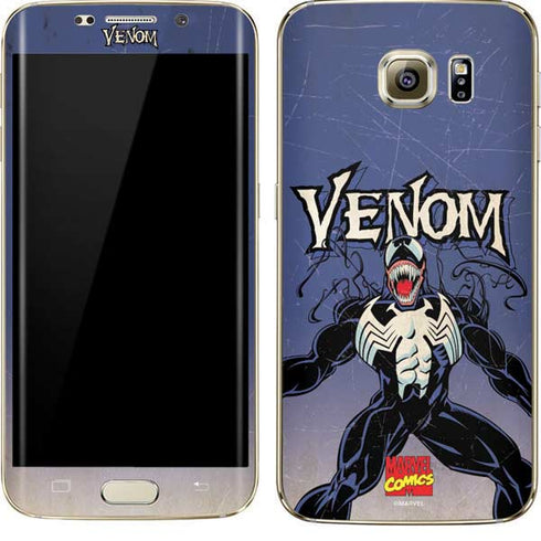 Marvel Classic Comics Venom Galaxy S7 Edge Skin