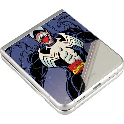 Marvel Classic Comics Venom Galaxy Z Flip3 5G Skin