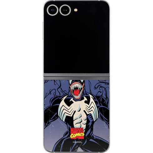 Marvel Classic Comics Venom Galaxy Z Flip6 Skin