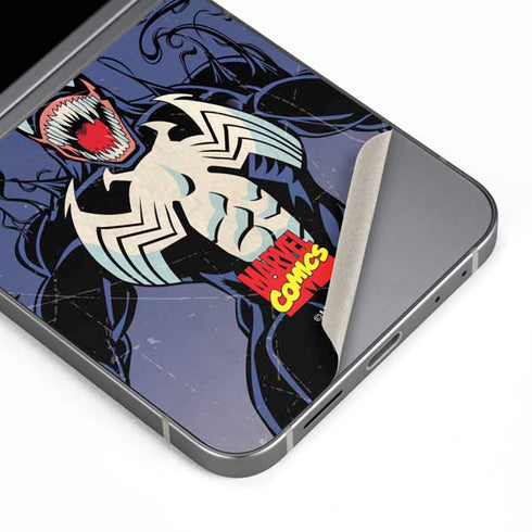 Marvel Classic Comics Venom Galaxy Z Flip6 Skin