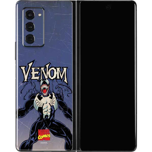 Marvel Classic Comics Venom Galaxy Z Fold2 5G Skin