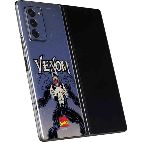 Marvel Classic Comics Venom Galaxy Z Fold2 5G Skin