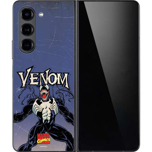 Marvel Classic Comics Venom Galaxy Z Fold5 5G Skin