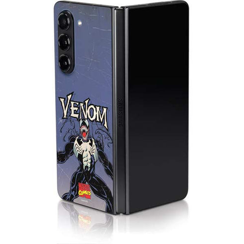 Marvel Classic Comics Venom Galaxy Z Fold5 5G Skin