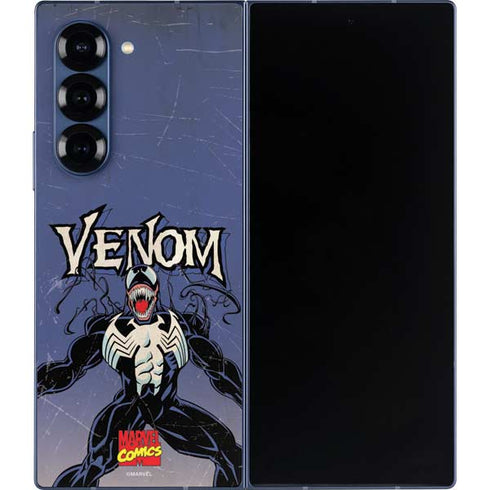 Marvel Classic Comics Venom Galaxy Z Fold6 Skin