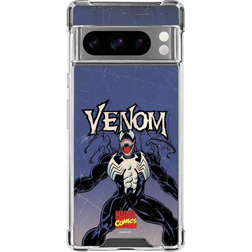 Marvel Classic Comics Venom Google Pixel 8 Pro Clear Case