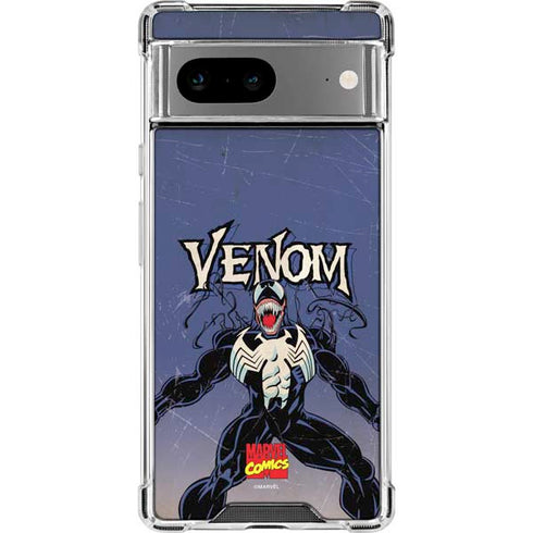 Marvel Classic Comics Venom Google Pixel 8a Clear Case
