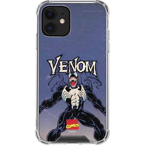 Marvel Classic Comics Venom iPhone 12 Clear Case