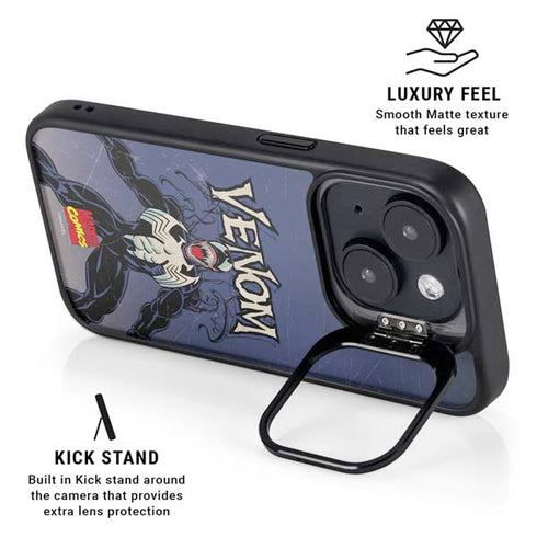 Marvel Classic Comics Venom iPhone 14 Plus Kickstand Case