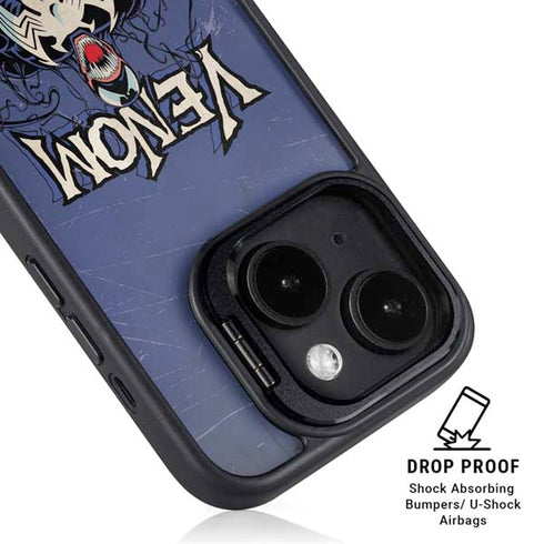 Marvel Classic Comics Venom iPhone 14 Plus Kickstand Case