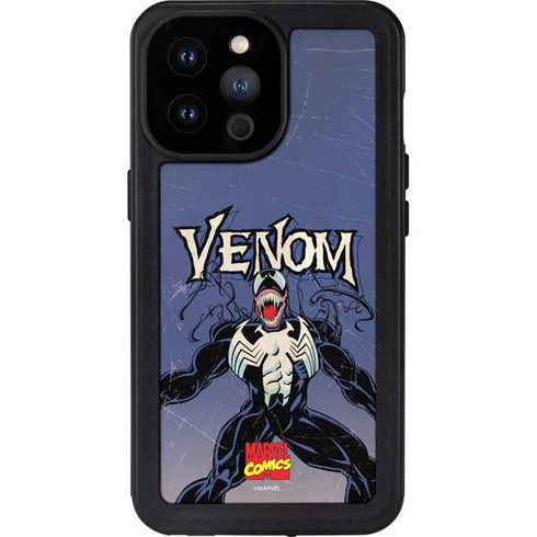 Marvel Classic Comics Venom iPhone 14 Pro Max Waterproof Case