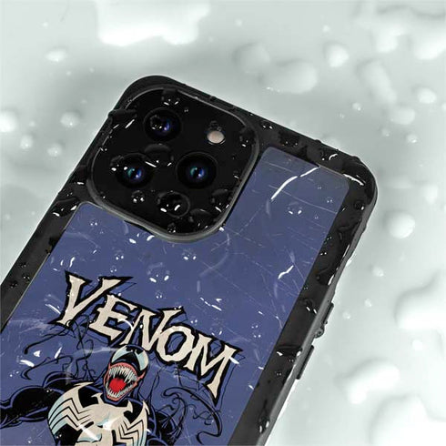 Marvel Classic Comics Venom iPhone 15 Pro Waterproof Case